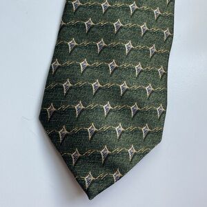 Bill Blass Black Label silk emerald green Tie